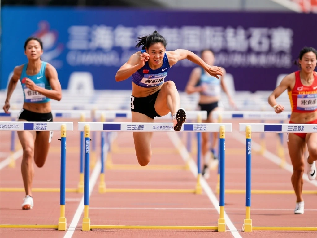 吴艳妮明日20：52闪耀长三角田径钻石赛女子100米栏